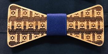 Wooden Bow Tie Torah